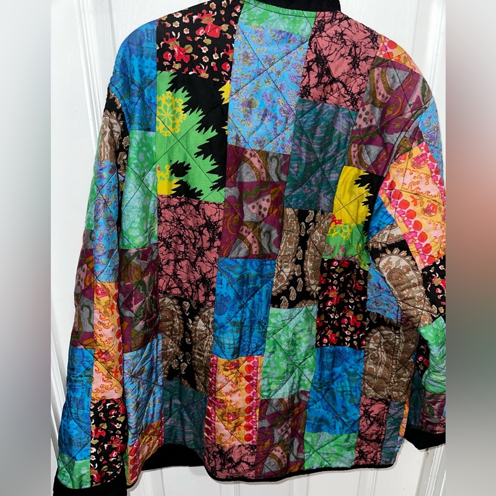 Supreme Reversible Patchwork Quilted Jacket - image 5
